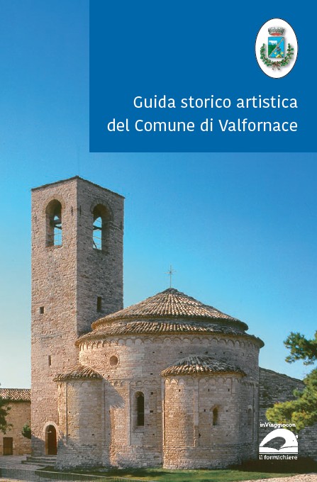 copertina della guida storico artistica di valfornace